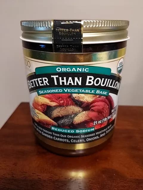 Better Than Bouillon Organic Seasoned Vegetable Base Reduced Sodium