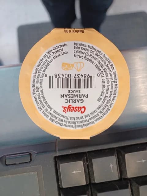 Casey'S Garlic Parmesan Sauce