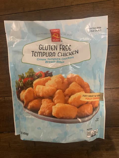 Sunny Select Gluten Free Tempura Chicken Breast Bites