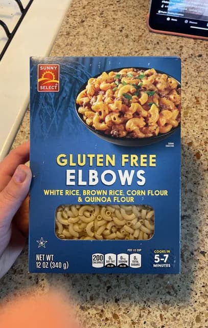 Sunny Select Gluten Free Elbows