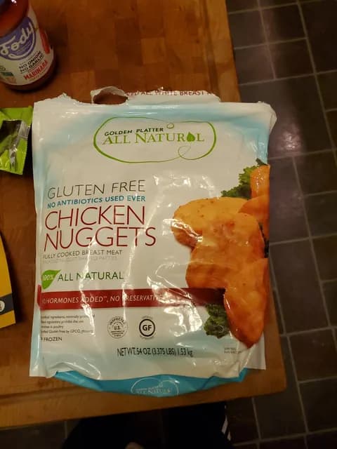 Is it MSG Free? Golden Platter All Natural Gluten Free Chicken Nuggets