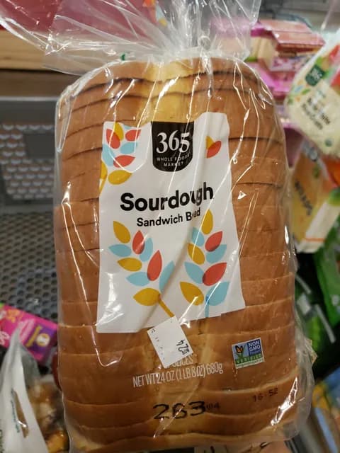 365 Whole Foods Market Sourdough Sandwich Bread
