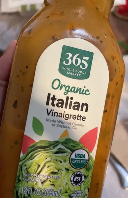 365 Whole Foods Market Organic Italian Vinaigrette