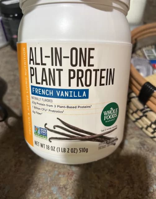 Whole Foods Market All-In-One Plant Protein French Vanilla