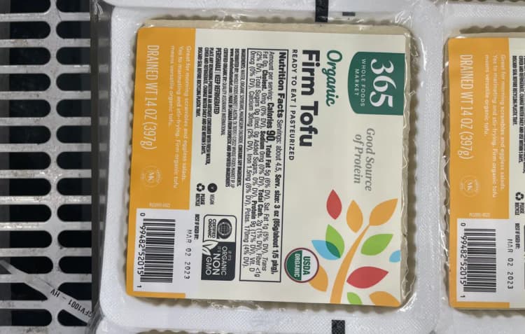 365 Whole Foods Market Organic Firm Tofu