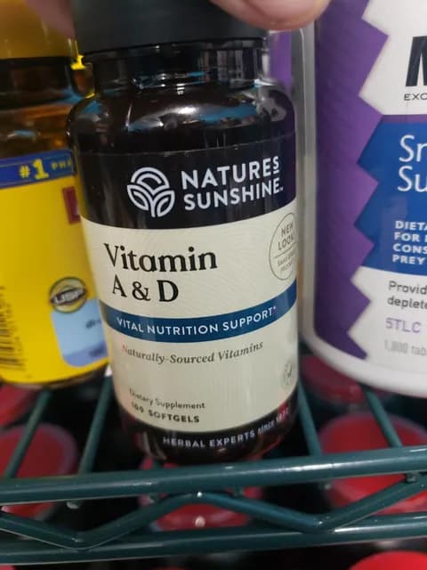 Nature'S Sunshine Vitamin A & D