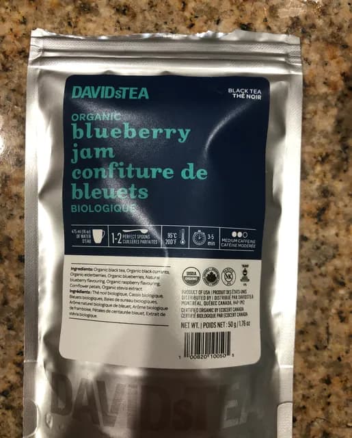 Davidstea Organic Blueberry Jam Black Tea
