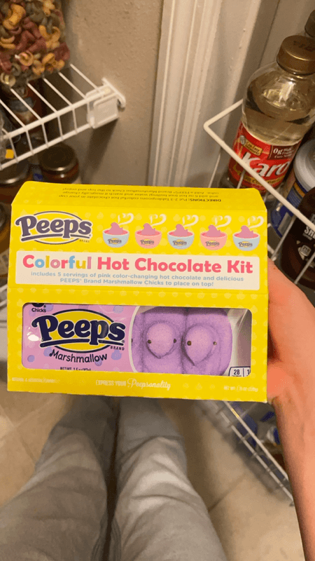 Peeps Colorful Hot Chocolate Kit