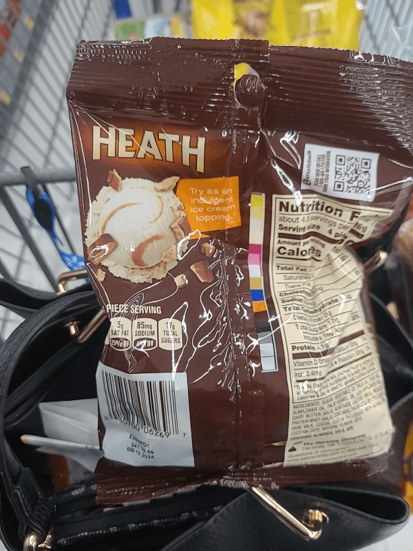 Heath English Toffee Miniatures