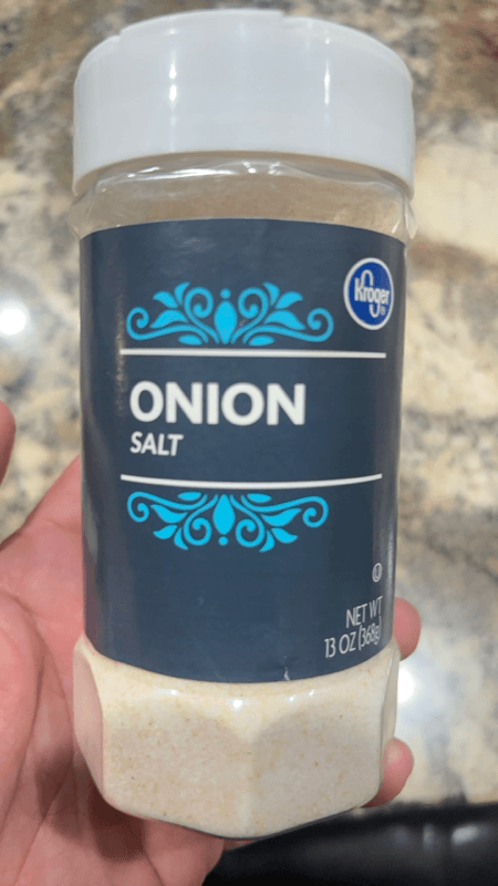 Kroger Onion Salt