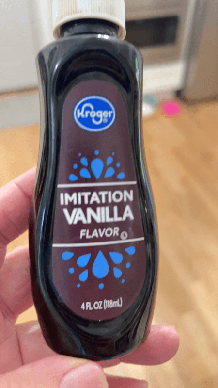 Kroger Imitation Vanilla Flavor