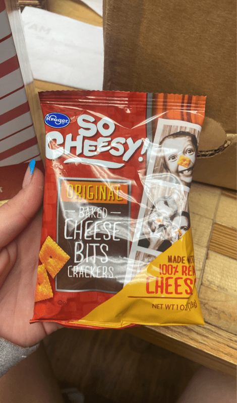 Kroger Original Baked Cheese Bits Crackers