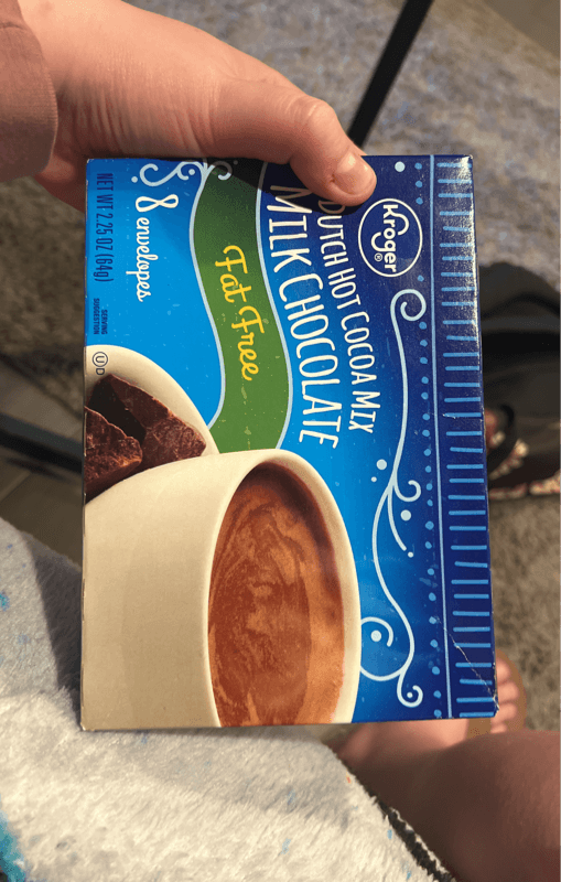 Kroger Fat Free Dutch Hot Cocoa Mix Milk Chocolate