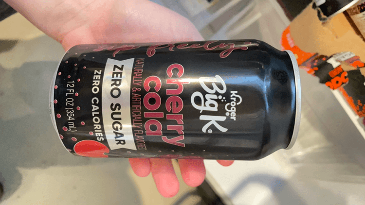 Kroger Big K Cherry Cola Zero Sugar