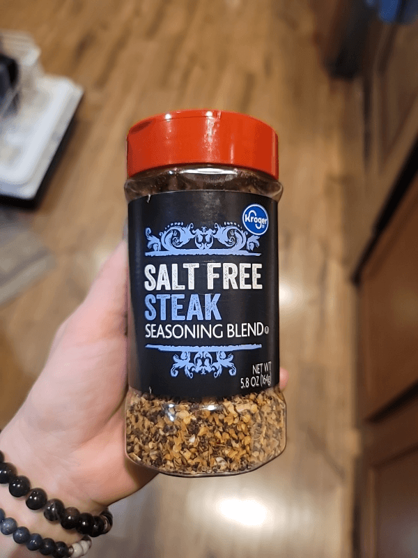 Kroger Salt Free Steak Seasoning Blend