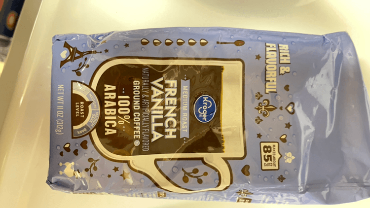 Kroger French Vanilla Medium Roast Ground Coffee