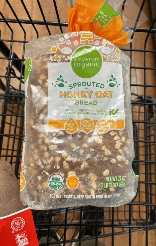 Simple Truth Organic Sprouted Honey Oat Bread