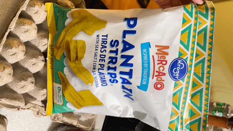 Kroger Mercado Plantain Strips