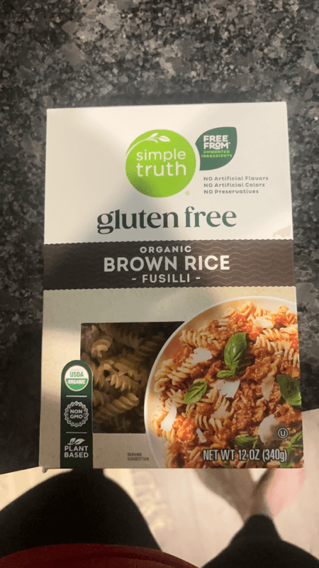 Simple Truth Gluten Free Organic Brown Rice Fusilli
