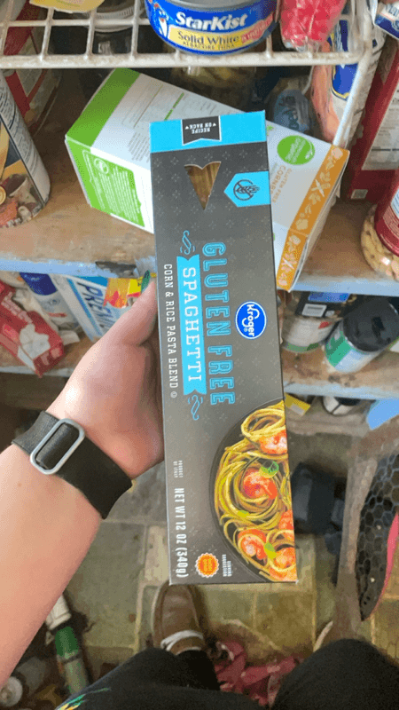 Kroger Spaghetti Corn & Rice Pasta Blend