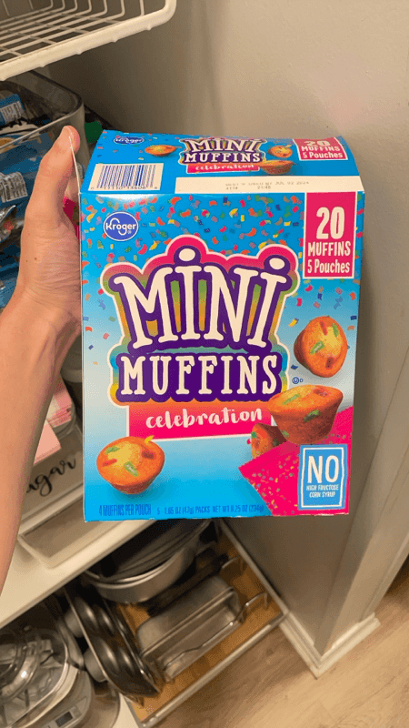 Kroger Celebration Mini Muffins