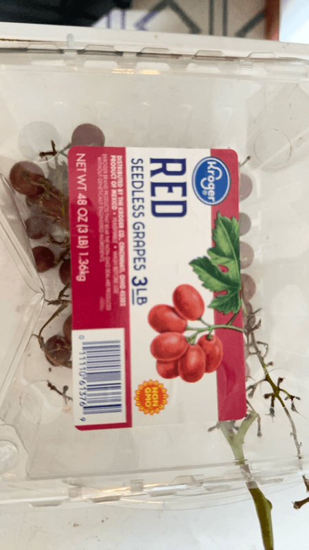 Kroger Red Seedless Grapes