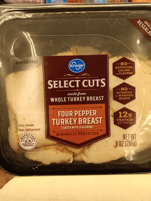 Kroger Select Cuts Four Pepper Turkey Breast