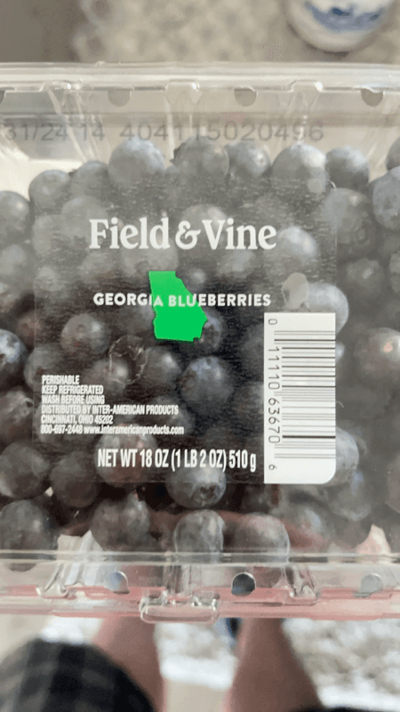 Field & Vine Georgia Blueberries
