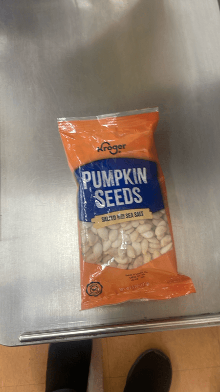 Kroger Pumpkin Seeds Salted With Sea Salt