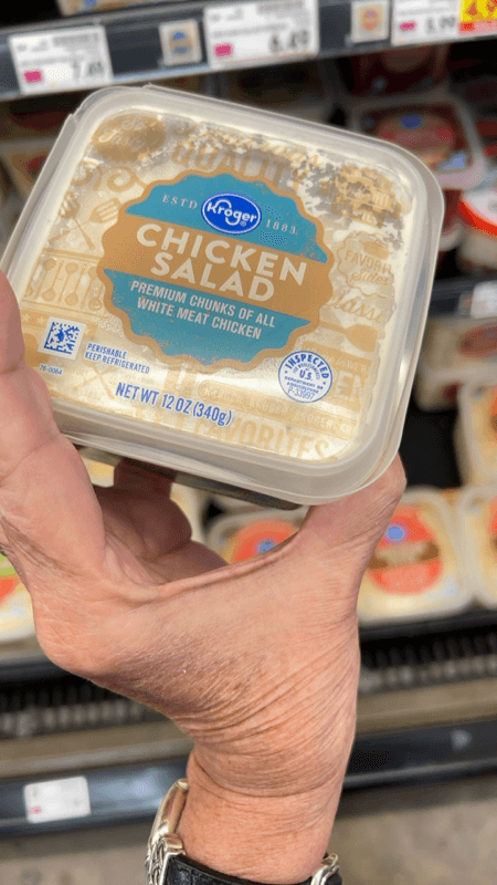 Kroger Chicken Salad Premium Chunks Of All White Meat Chicken