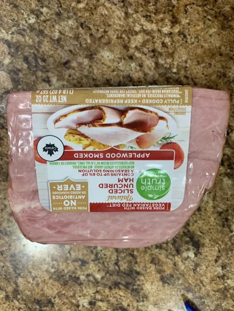 Simple Truth Applewood Smoked Sliced Uncured Ham