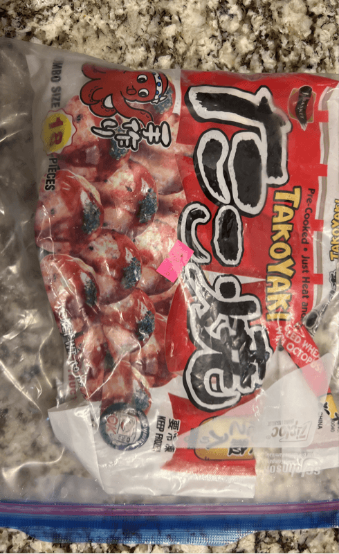 J-Basket Takoyaki Grilled Wheat Cakes With Octopus