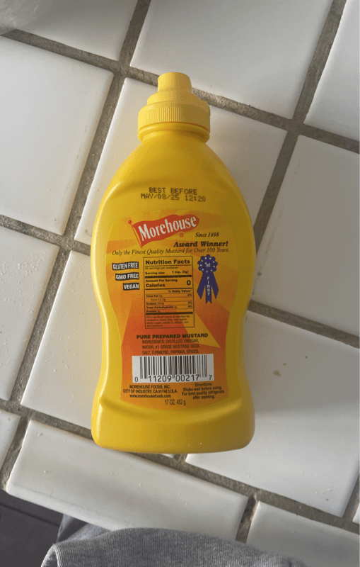Morehouse Pure Prepared Mustard