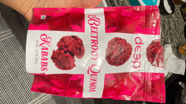 Deep Beetroot Quinoa Kababs
