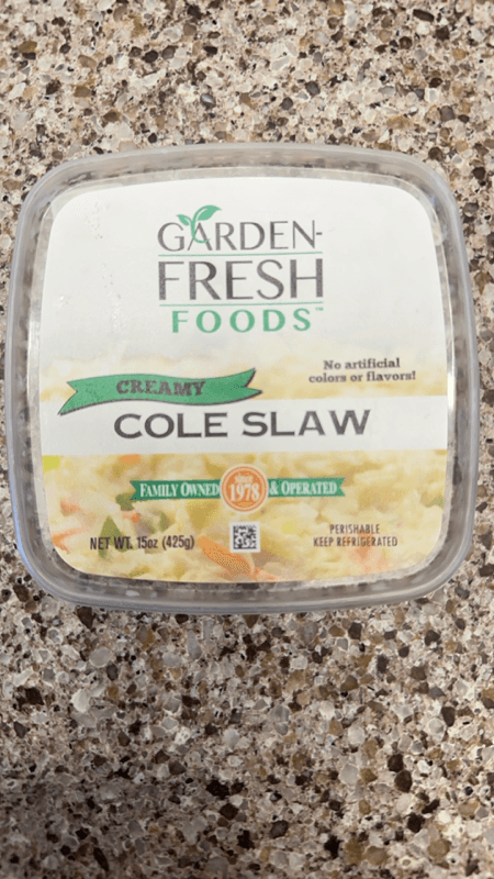 Garden-Fresh Foods Creamy Cole Slaw