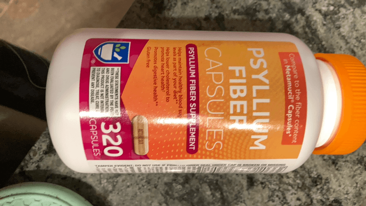 Psyllium Fiber Capsules
