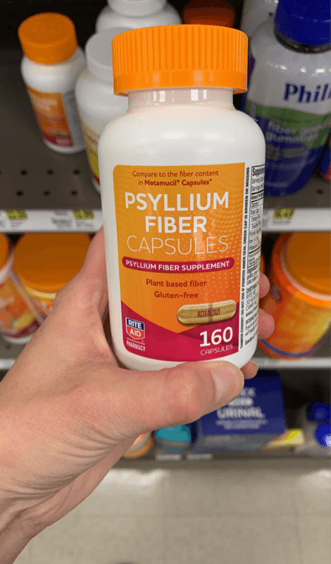 Rite Aid Pharmacy Psyllium Fiber Capsules