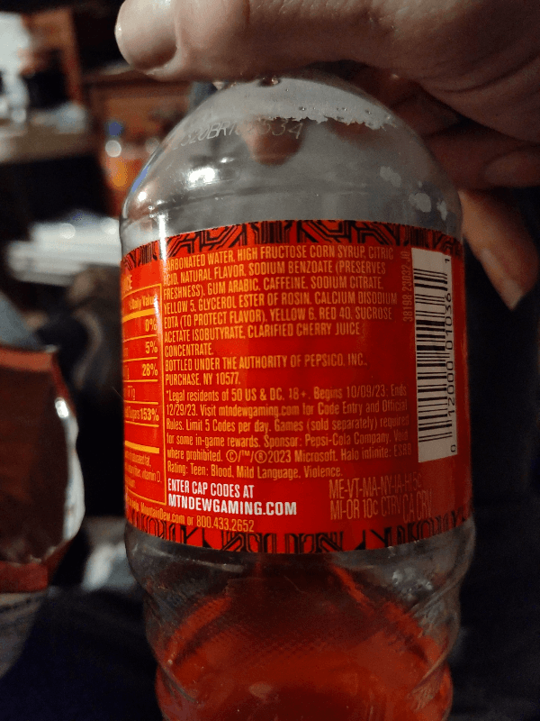 Mtn Dew Game Fuel Dew With A Blast Of Citrus Cherry