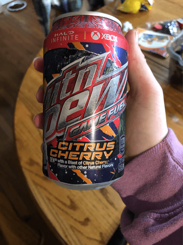 Mountain Dew Game Fuel Citrus Cherry