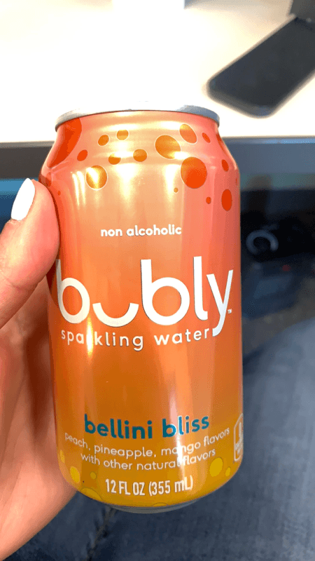 Bubly Sparkling Water Bellini Bliss