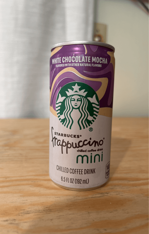 Starbucks Frappuccino Mini White Chocolate Mocha Flavored Coffee