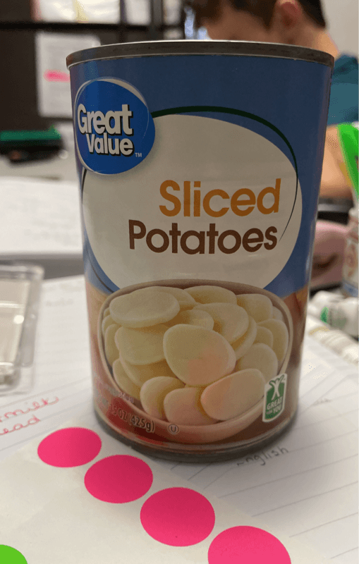 Great Value Sliced Potatoes