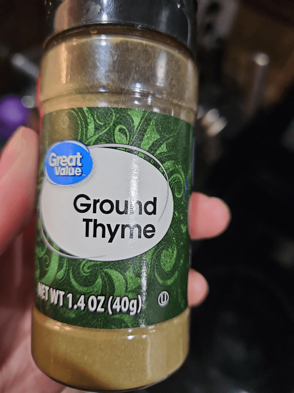 Great Value Ground Thyme