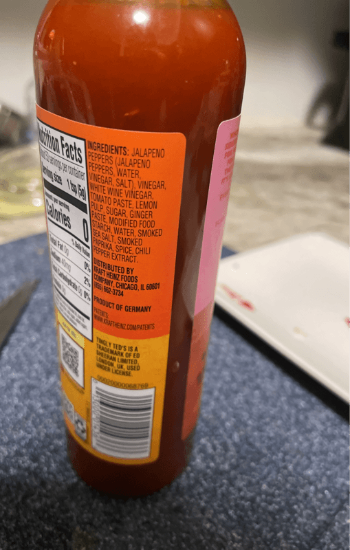 Tingly Ted'S Tingly Sauce Hot Sauce