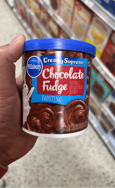 Pillsbury Creamy Supreme Chocolate Fudge Frosting