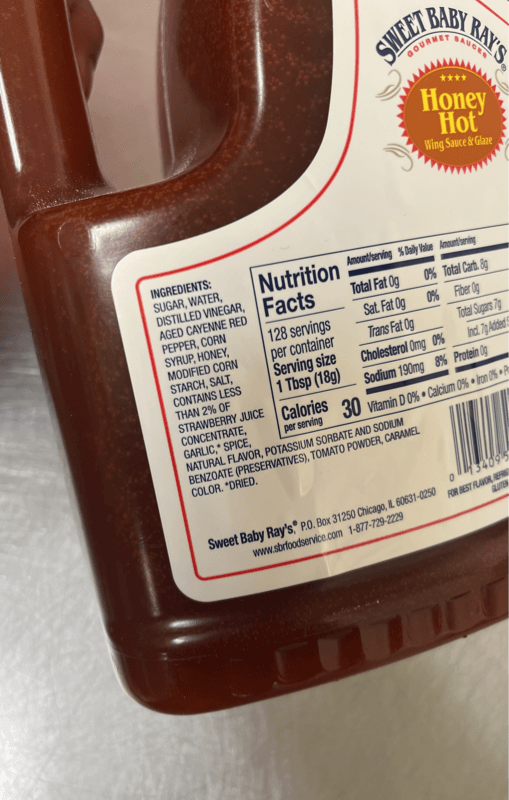 Sweet Baby Ray'S Gourmet Sauces Honey Hot Wing Sauce & Glaze