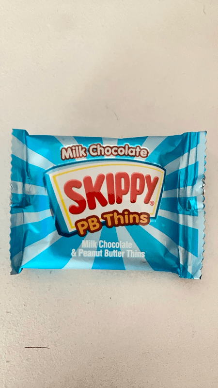 Skippy Pb Thins Milk Chocolate & Peanut Butter Thins