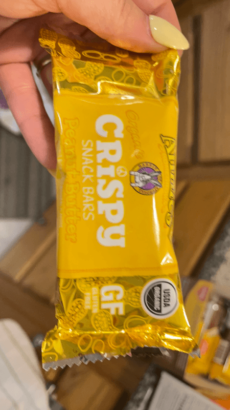 Annie'S Homegrown Organic Crispy Peanut Butter Snack Bars