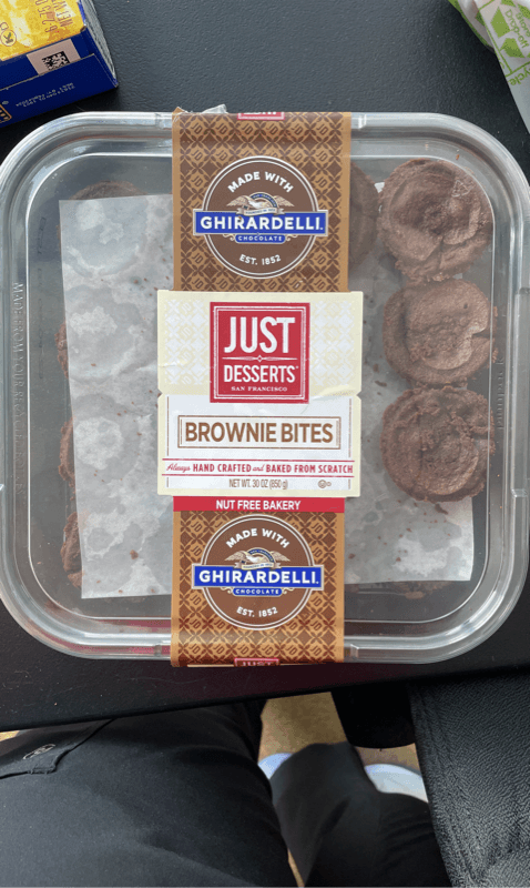 Ghirardelli Just Desserts Brownie Bites