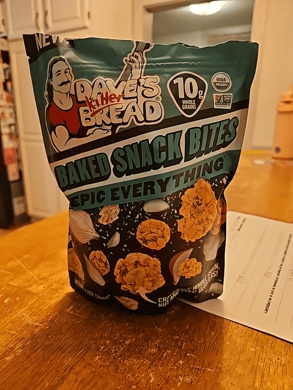 Dave'S Killer Bread Baked Snack Bites Epic Everything